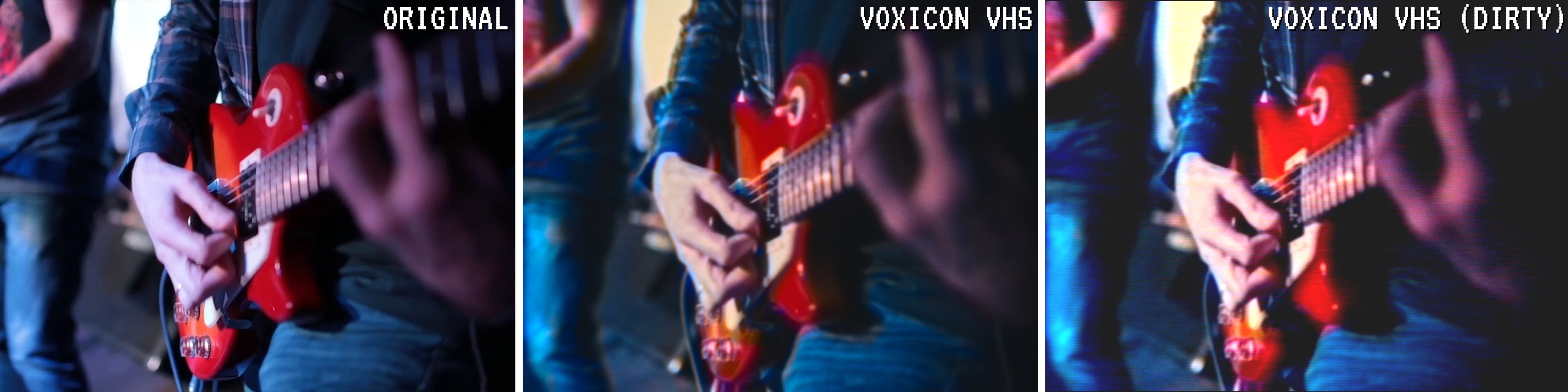 Voxicon VHS Ultimate VHS Pack for DaVinci Resolve Studio glitch.mov