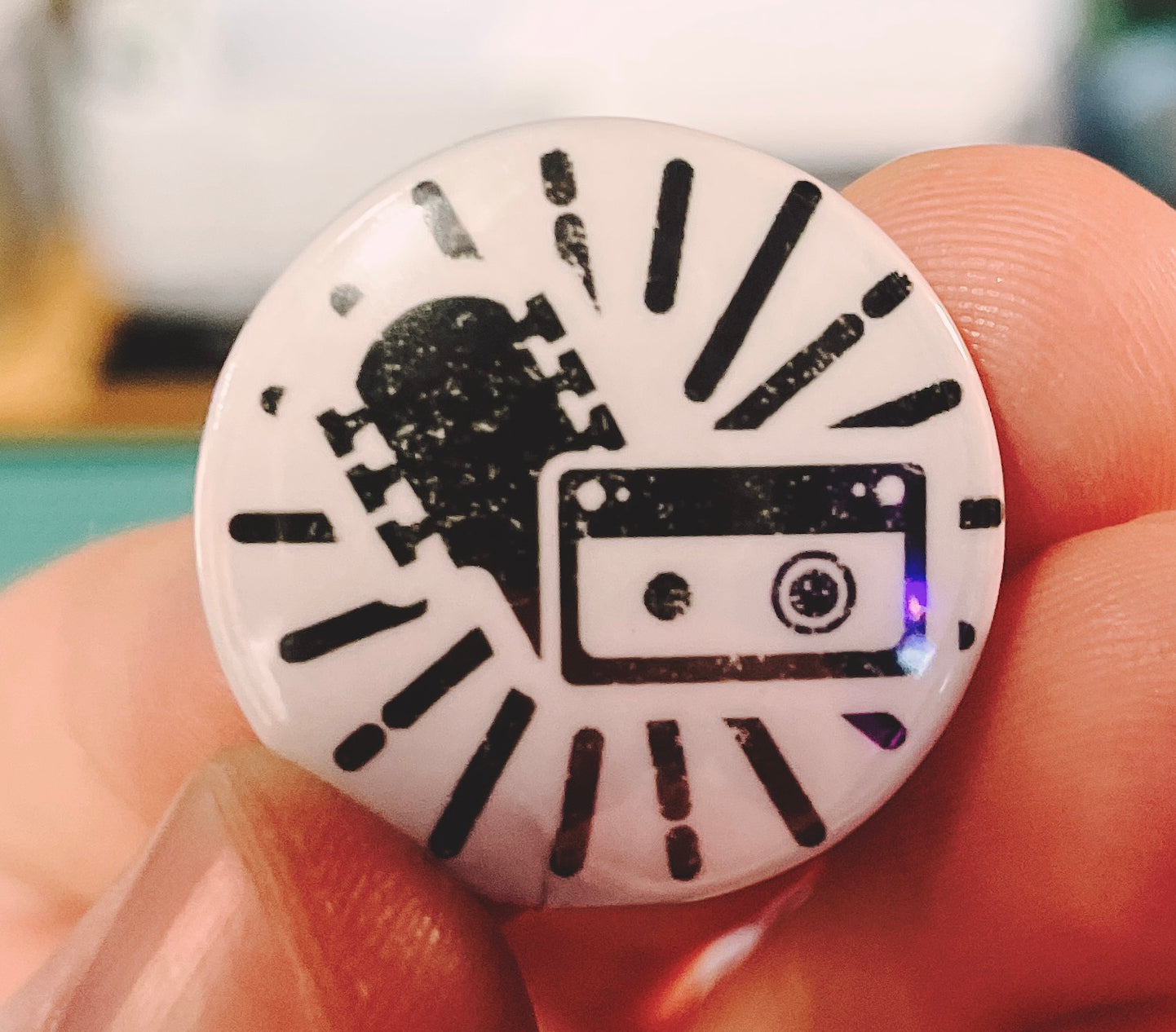 Backing Track Button Pin Bundle (4)