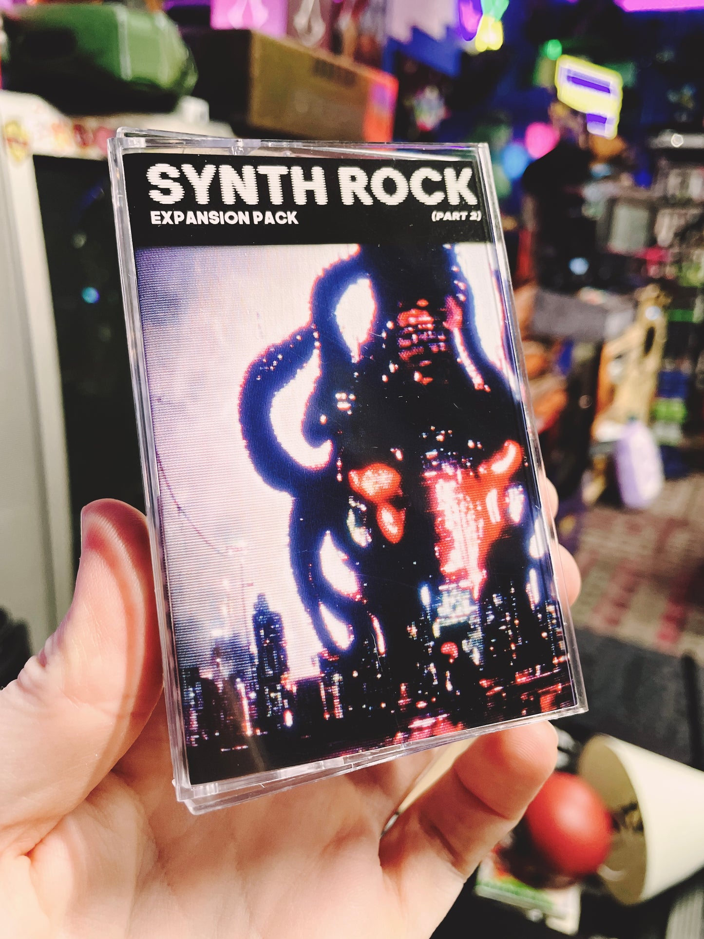 Synth Rock Expansion Pack (Vol. 1+2) Cassette Tape USB Dual Pack - Backing Track Bootlegs