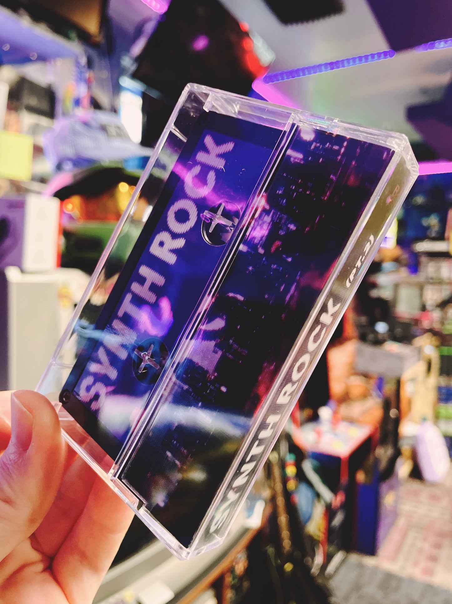 Synth Rock Expansion Pack (Vol. 1+2) Cassette Tape USB Dual Pack - Backing Track Bootlegs