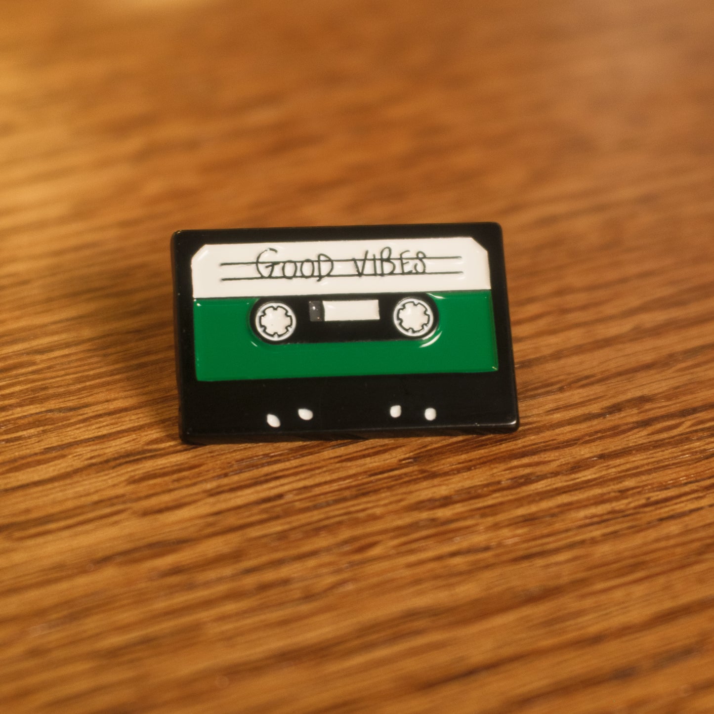 "Good Vibes" Cassette Tape Pin
