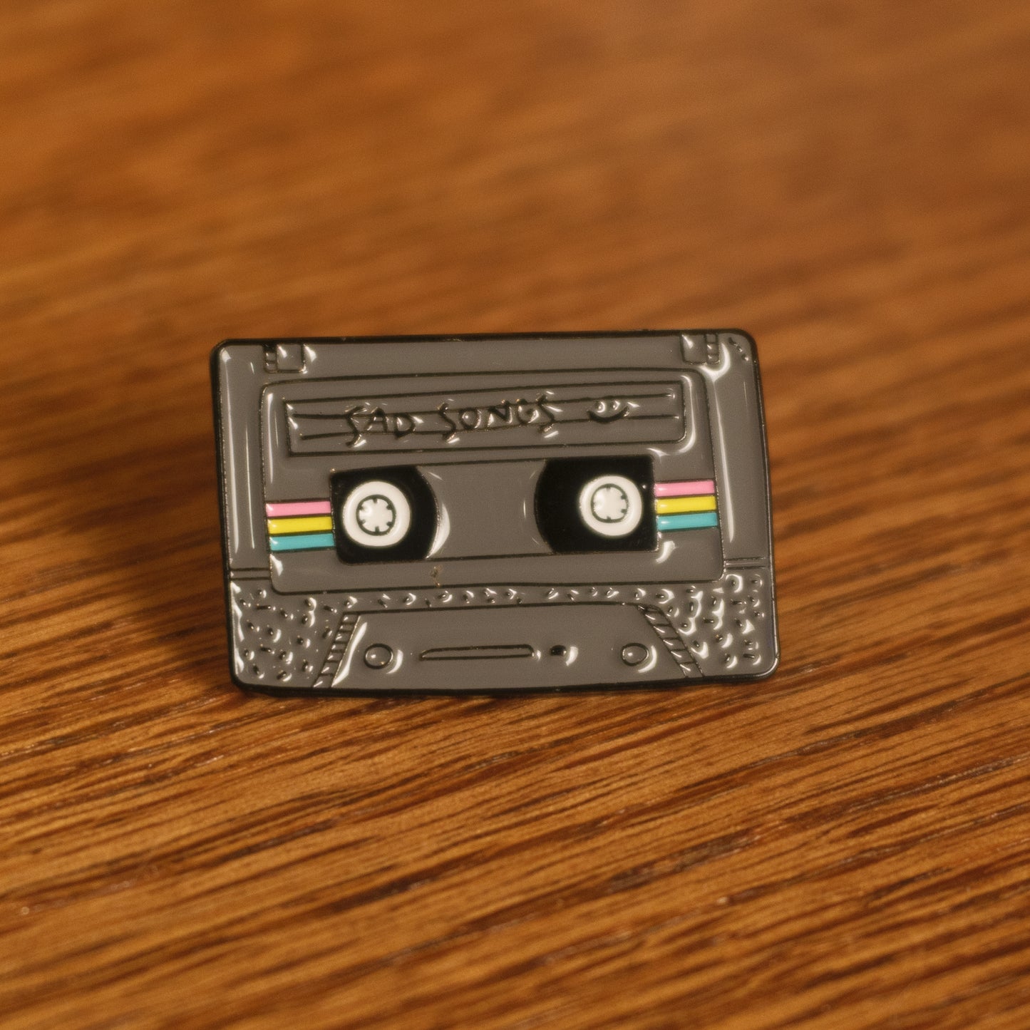 "Sad Songs" Cassette Tape Pin