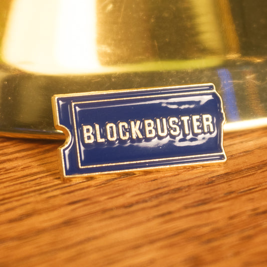 Classic Blockbuster Logo Pin