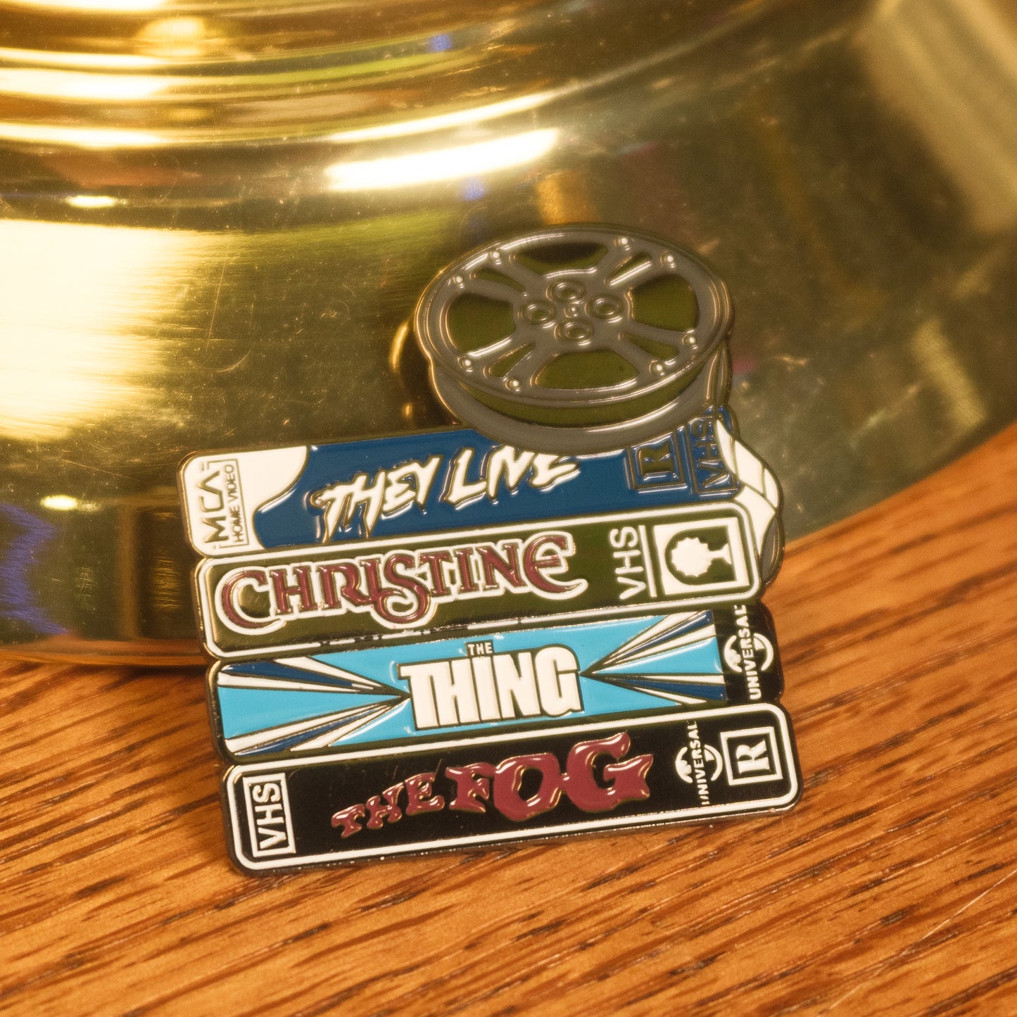 Horror Movies Film & VHS Pin