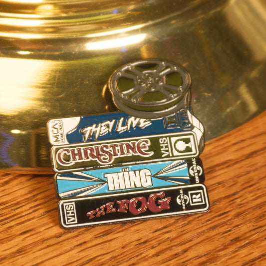 Horror Movies Film & VHS Pin