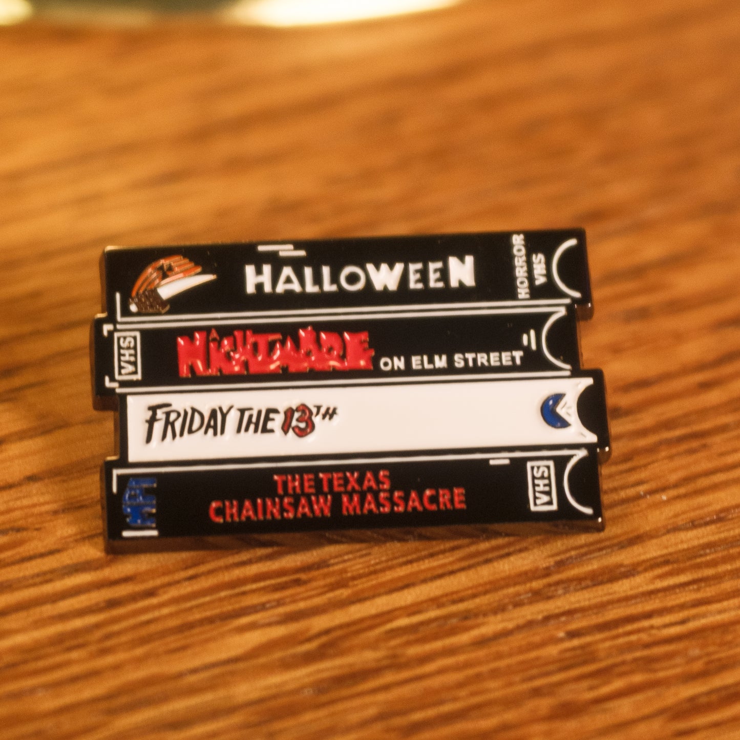 Horror Movies VHS Pin