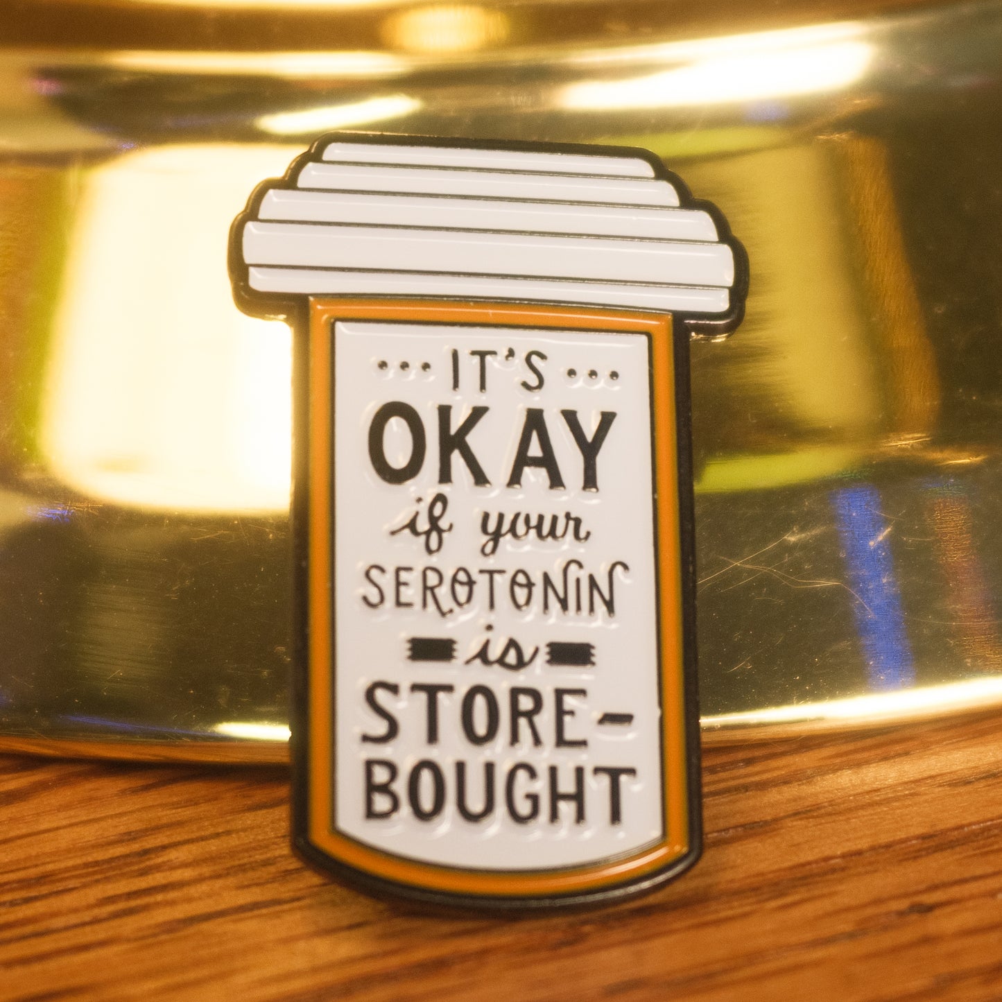 Store-Bought Serotonin Pin