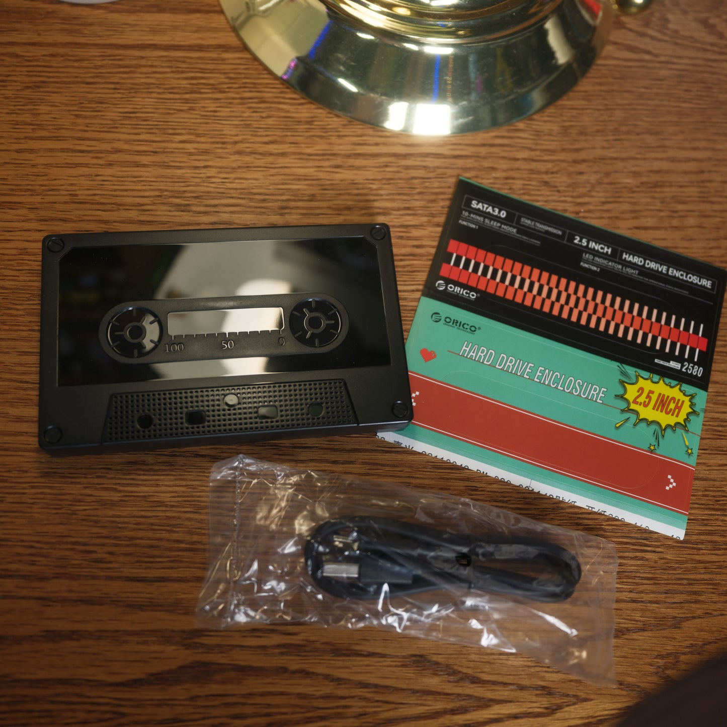 Orico 2.5" HDD/SSD Enclosure - Cassette Tape