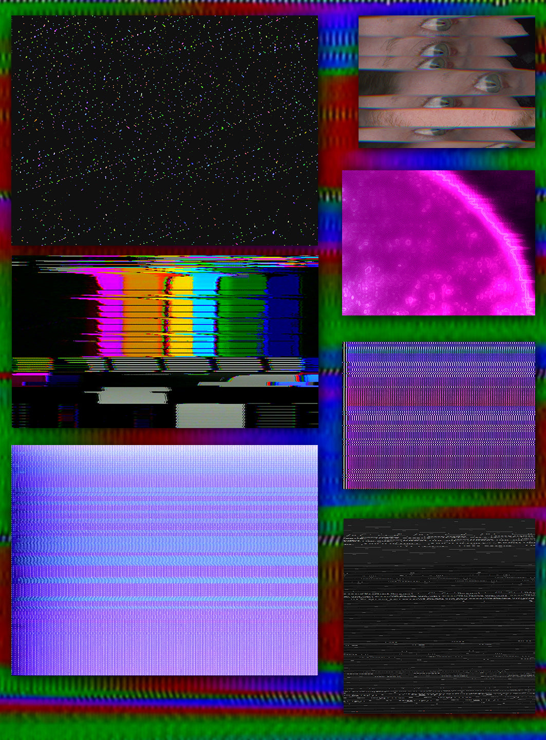 VHS Texture Pack - Destroy Your Still Images!