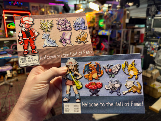 Pokemon "Hall of Fame" Team Plaque